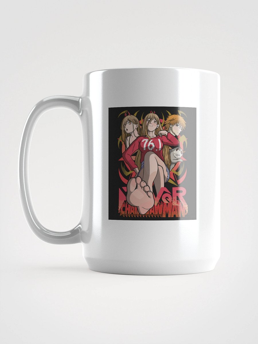 Chainsaw Man Squad White Glossy Mug product image (6)