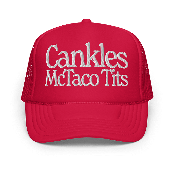 Cankles Red Trucker Hat product image (1)
