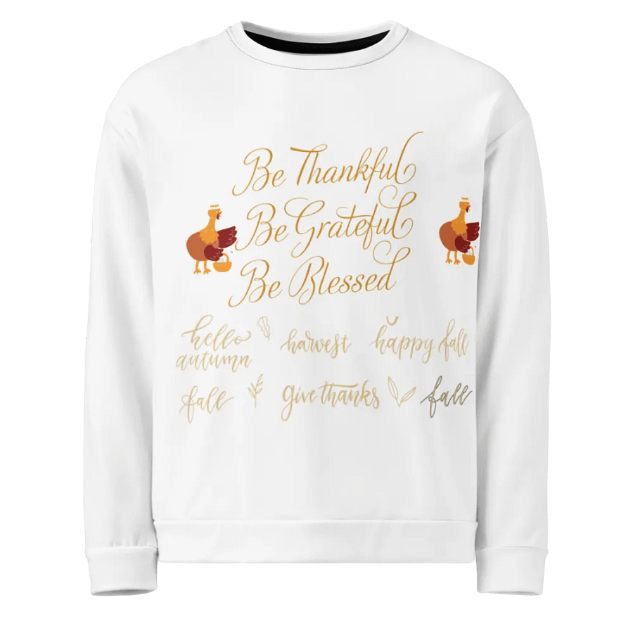 Grateful Turkeys All-Over Sweatshirt product image (1)