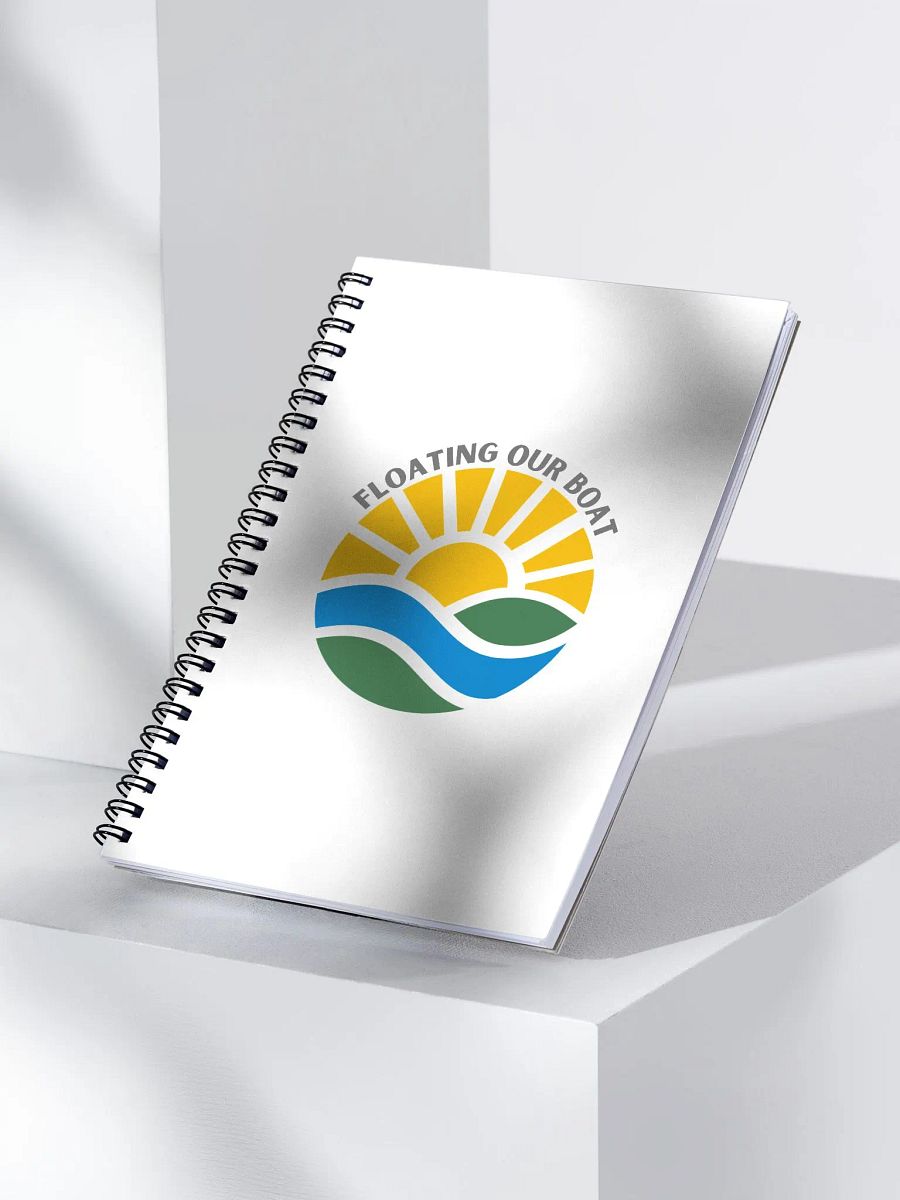 Sunrise Serenity Spiral Notebook product image (4)