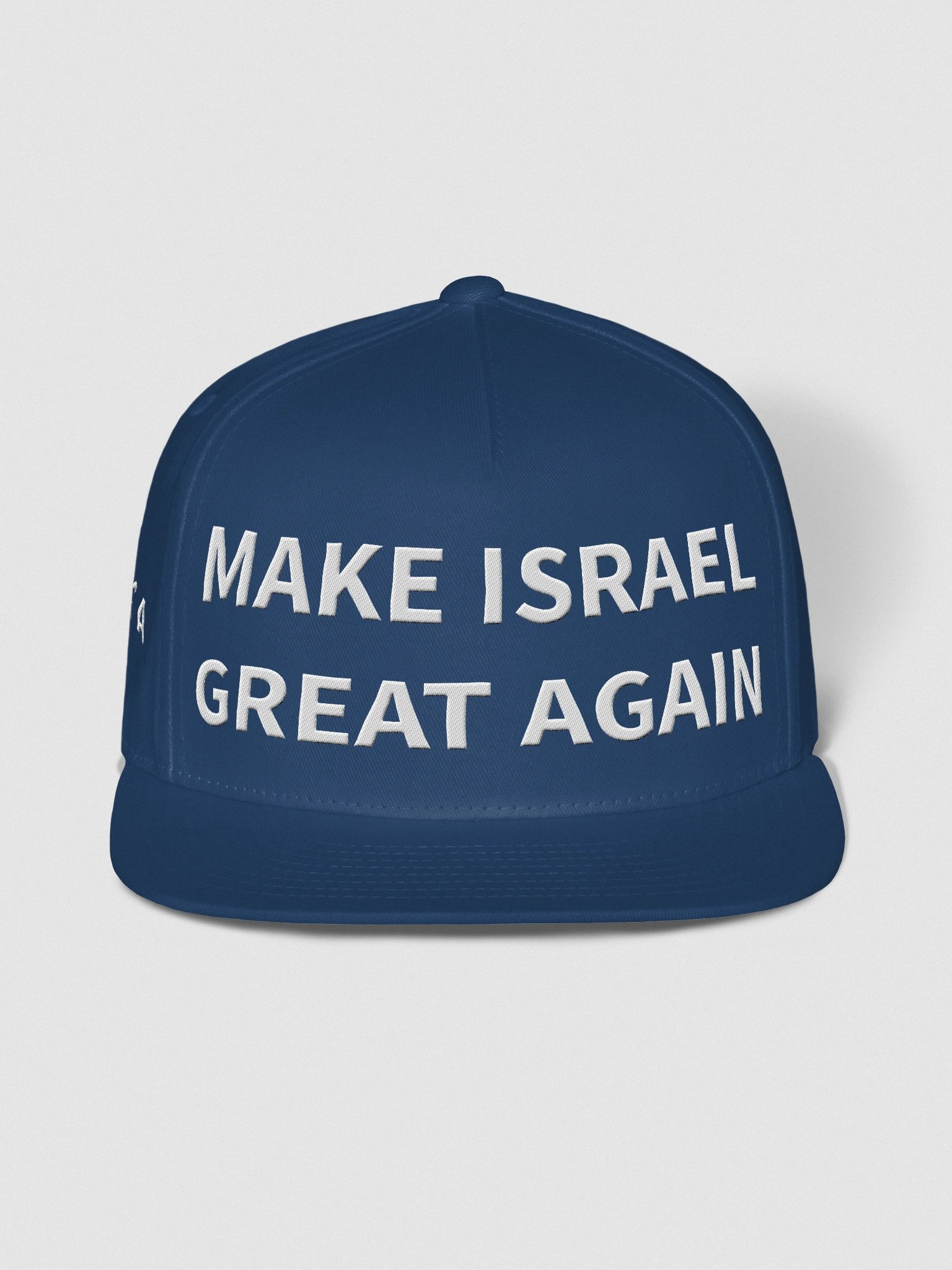 "MAKE ISRAEL GREAT AGAIN" Royal Blue Snapback Cap product image (1)