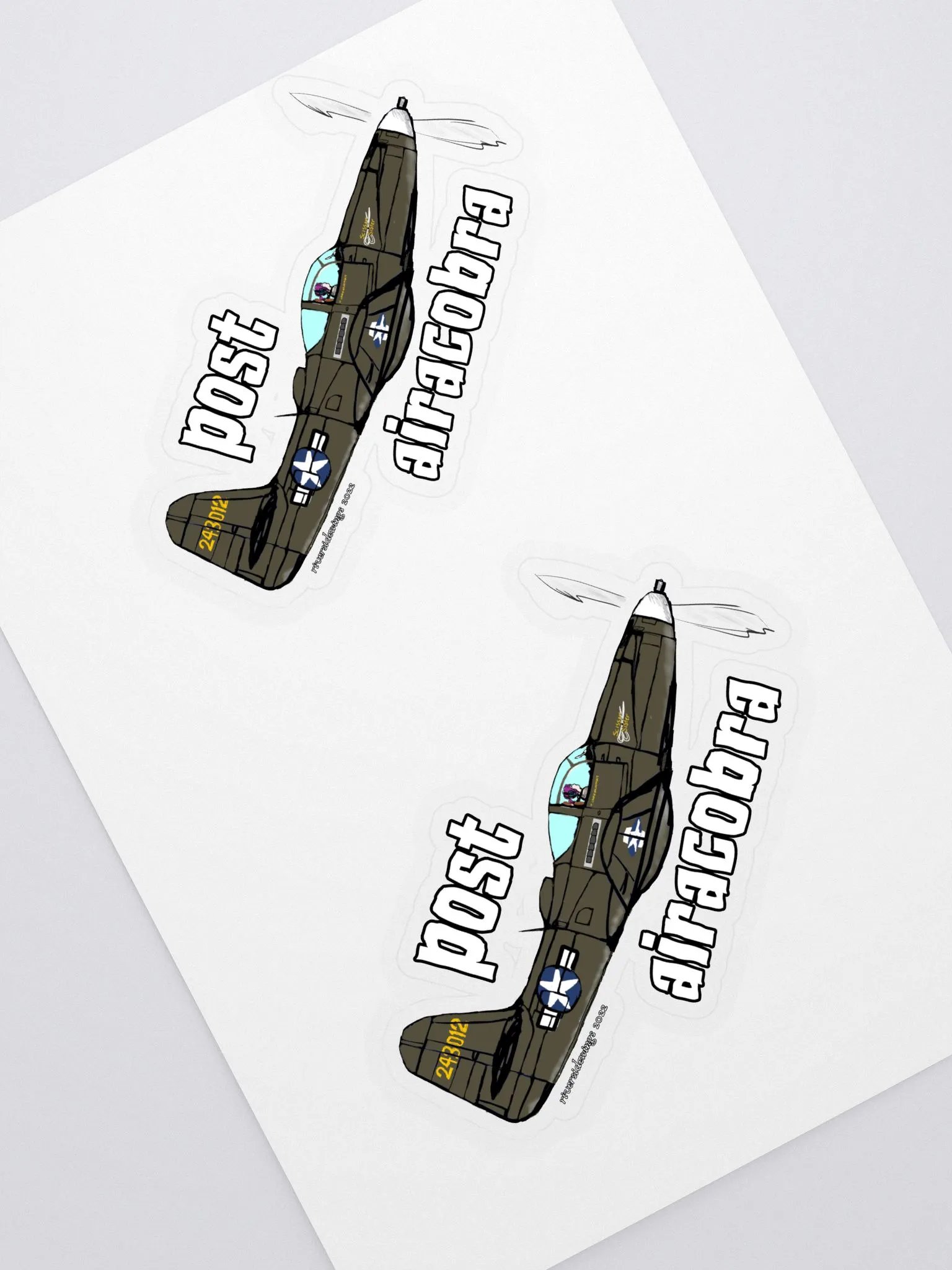 Post Airacobra stickers product image (2)