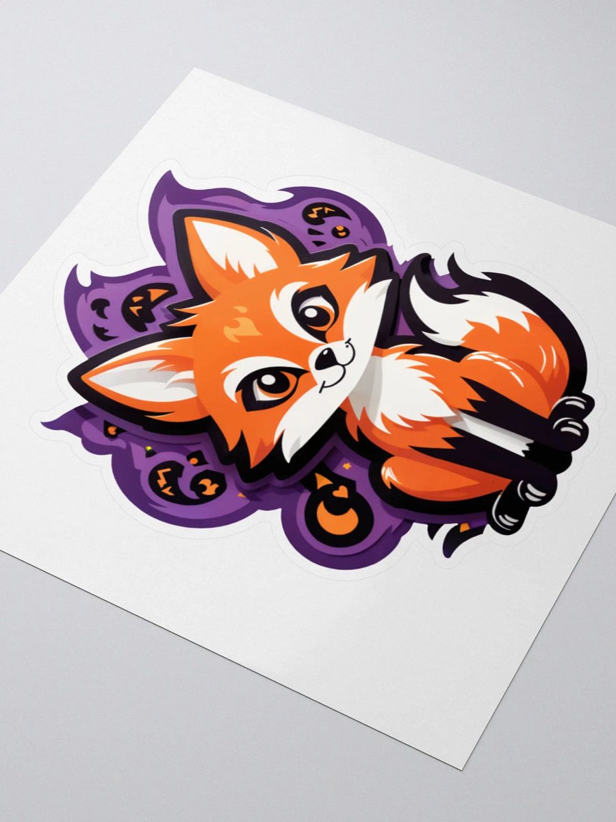Spoopy Spirit Fox Sticker product image (9)