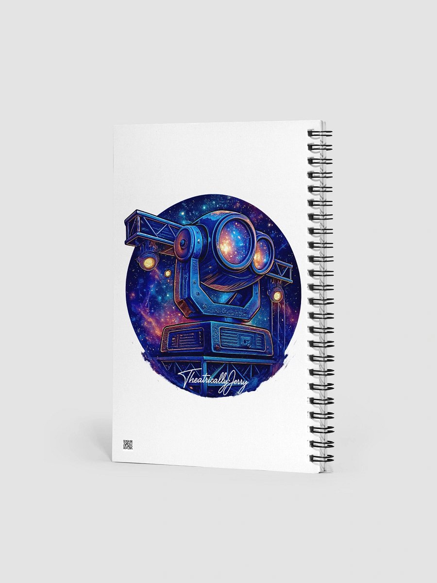 Limited Edition Theatrically Jerry Signed: "Cosmic Lights" Spiral Notebook product image (2)