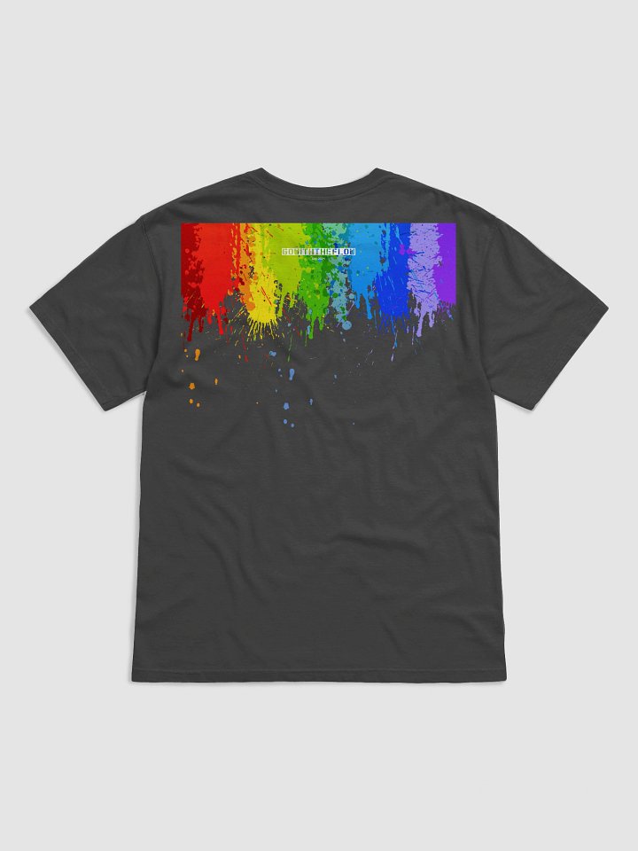 Rainbow Splatter Pride T-Shirt product image (5)