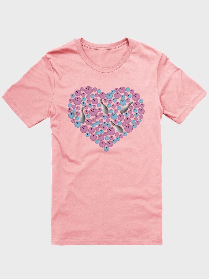 Pure Heart Bowling Pink And Blue Ball T-Shirt product image (43)
