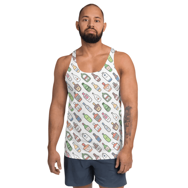 Kawaii Bottles Tank Top product image (1)