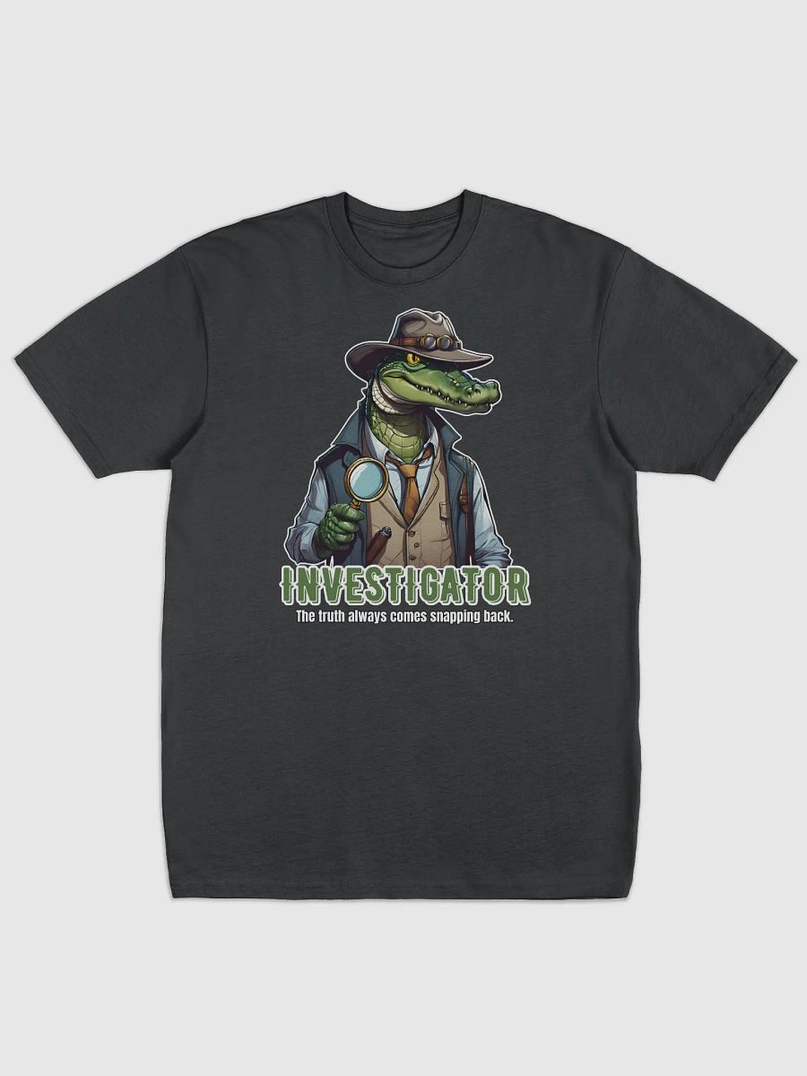 Funny Alligator Investigator Crime Solver T-shirt product image (1)