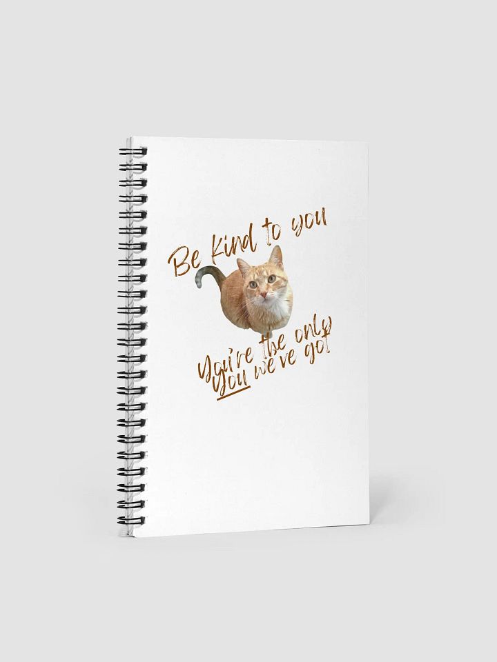 Be kind with Pumpkin Spiral Notebook product image (1)