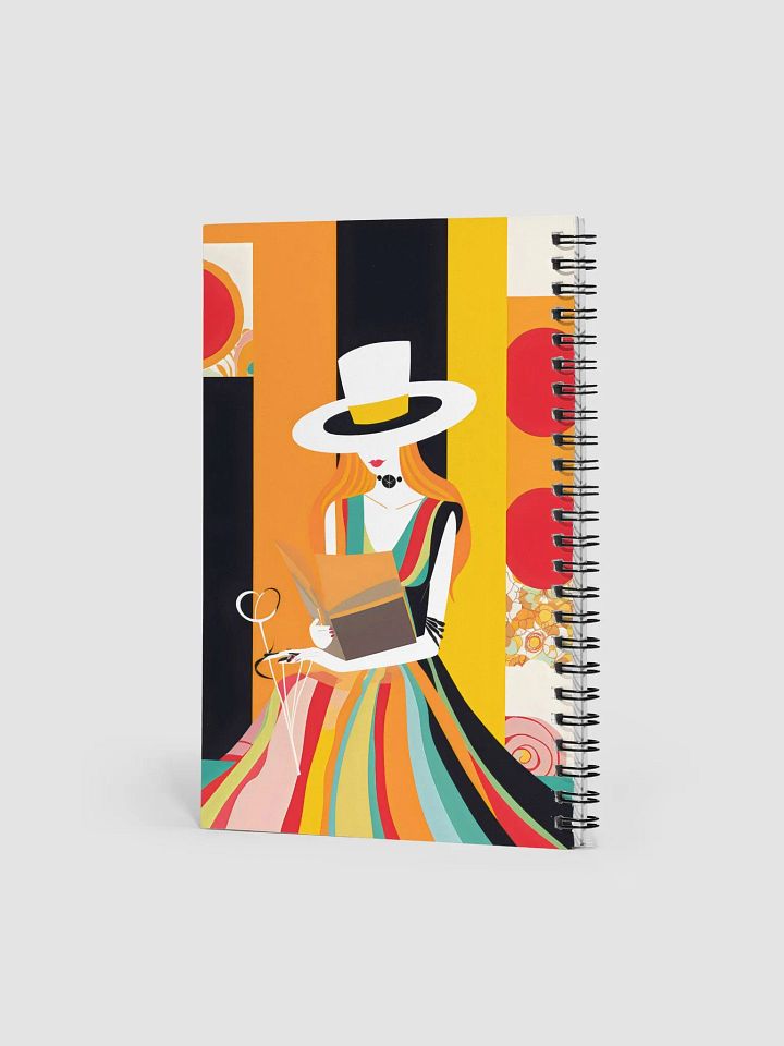 Contemplative Reader Spiral Notebook product image (2)