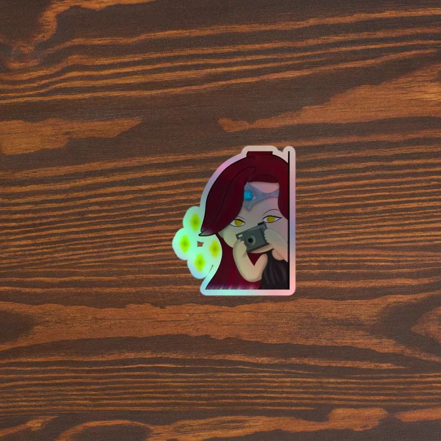 4k HOLOGRAPHIC STICKER product image (5)