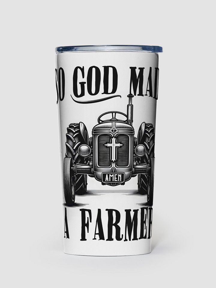 So God Made a Farmer Tumbler product image (1)
