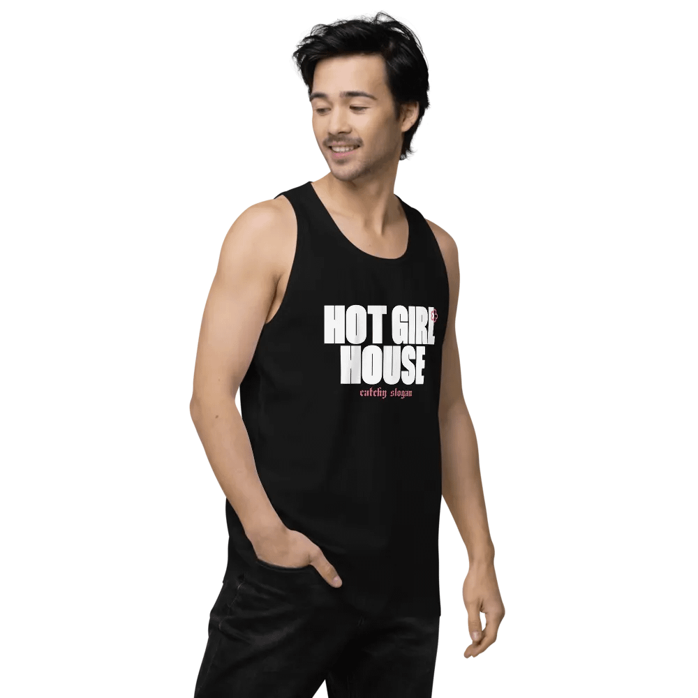 Hot Girl House Slogan Tank product image (3)