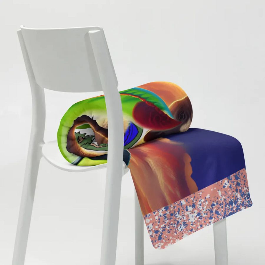 Beauty of Belize (Fun Edition) Throw Blanket product image (5)