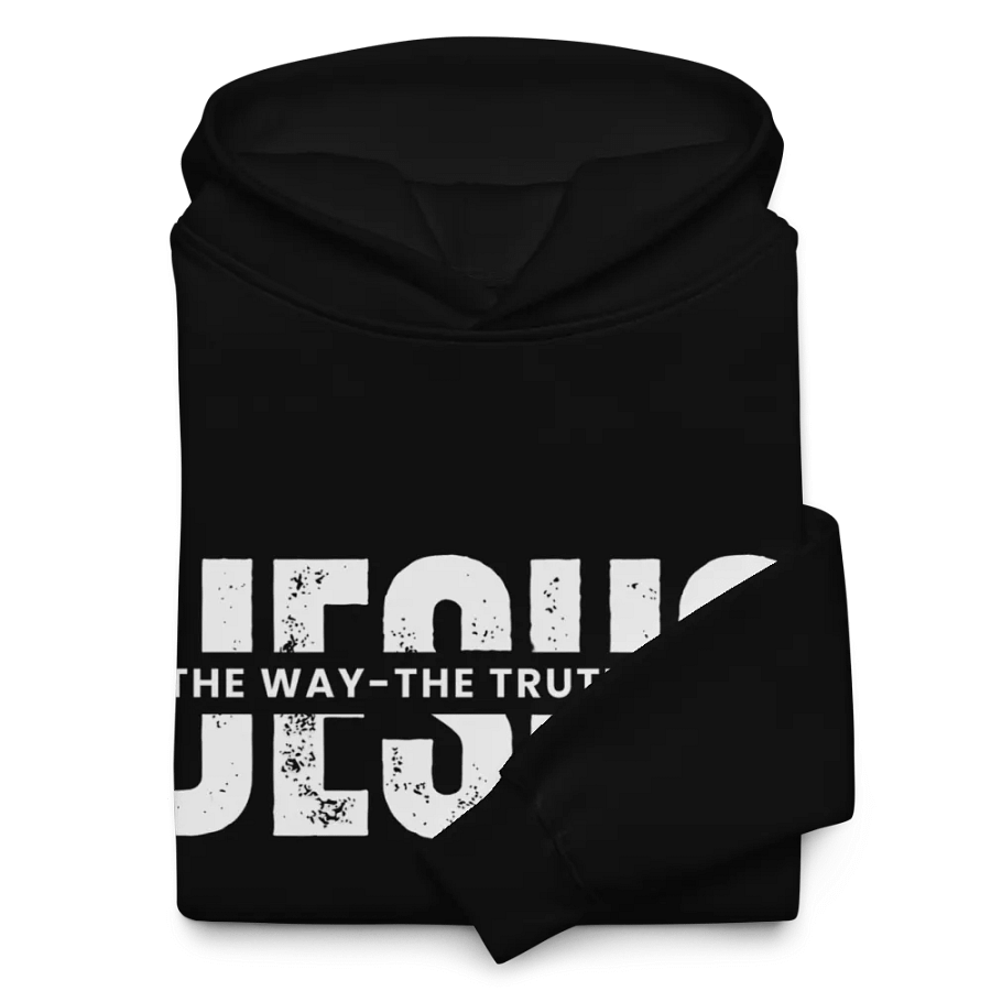 Jesus the way, the truth and the life Unisex Oversize Hoodie product image (10)