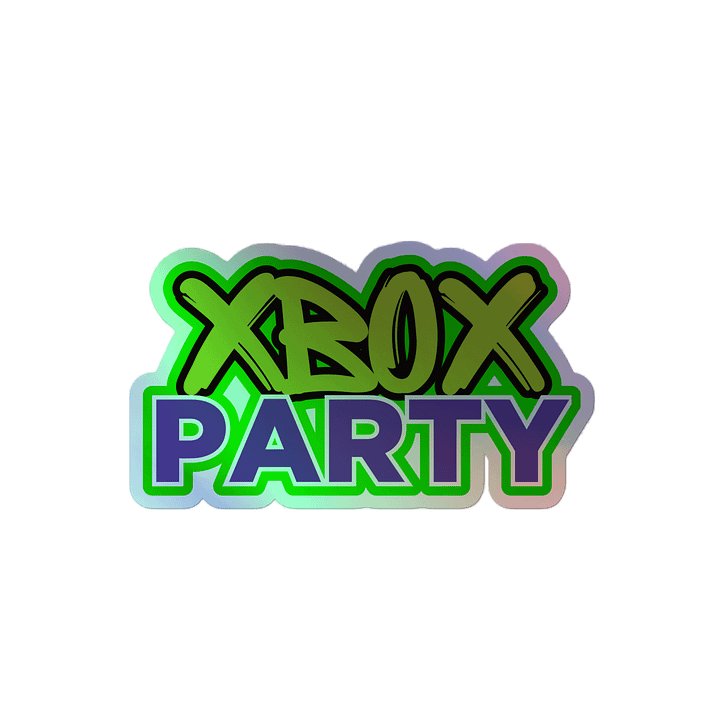 Xbox Party Holo Sticker product image (2)