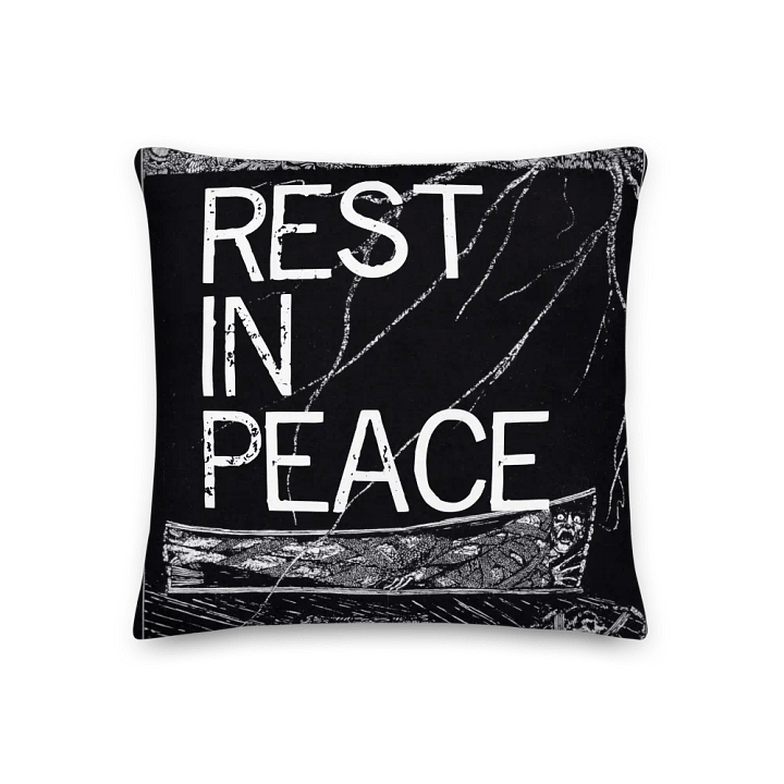 Rest in Peace Pillow product image (1)