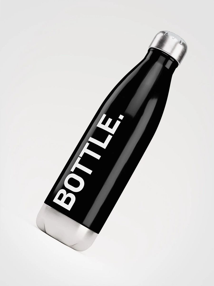 BOTTLE. (White Text) product image (4)