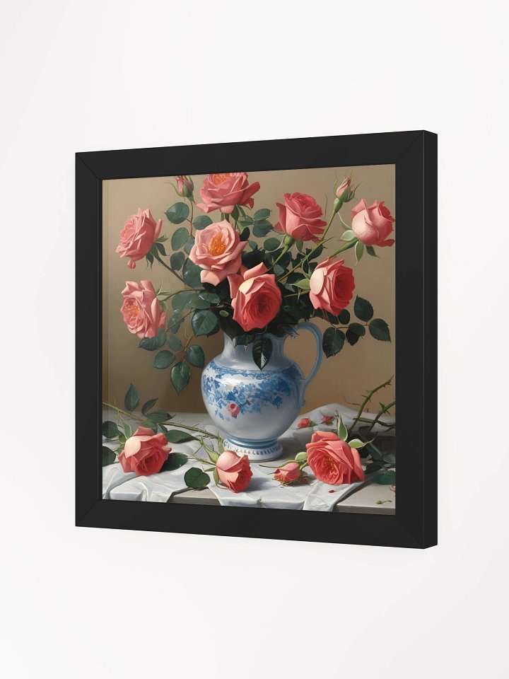 Pink Roses in Porcelain Pitcher product image (6)