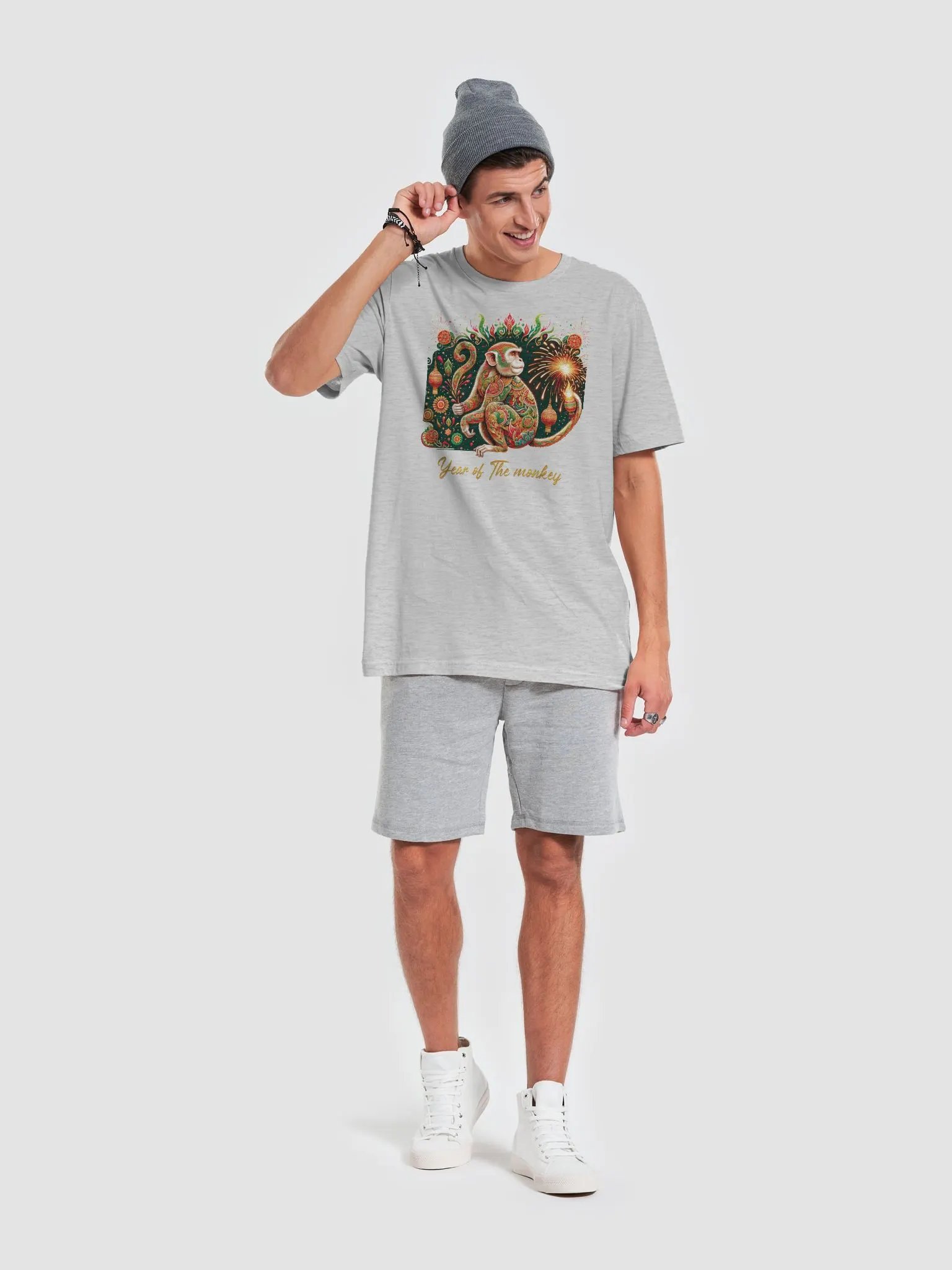 Year of the Monkey Festive T-Shirt product image (27)