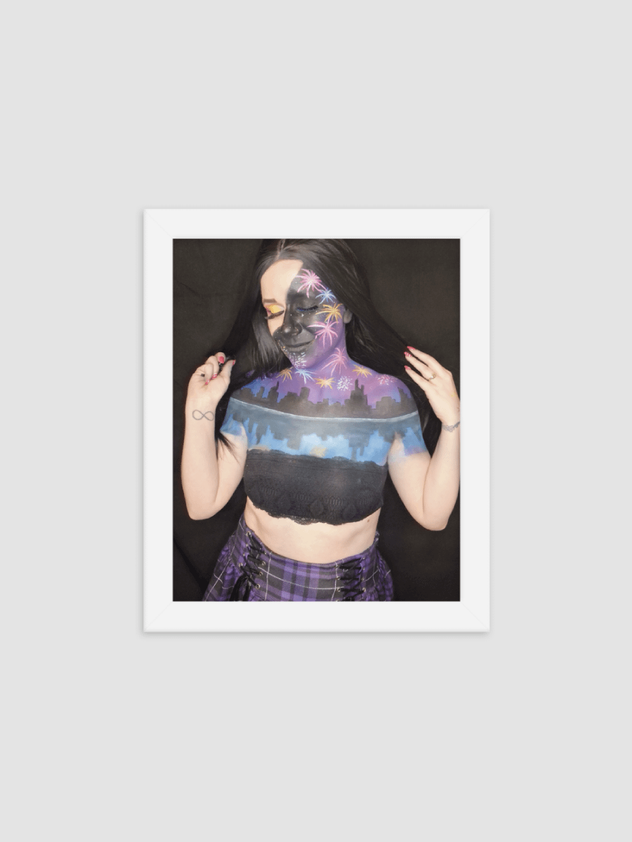 New Years Eve Fireworks - Framed High-Quality Matte Poster product image (2)