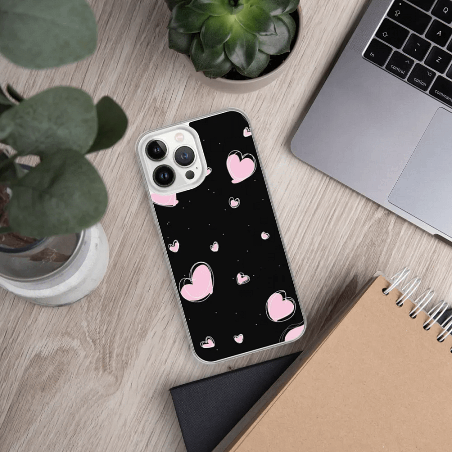 Heartfelt Pink iPhone Case product image (15)