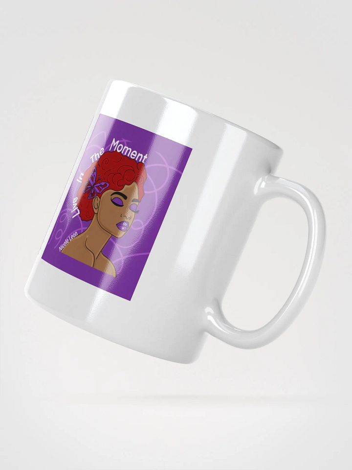 Live In The Moment Triptych White Glossy Mug product image (2)
