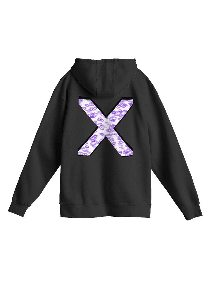 White X Purple Lipstick Kisses | Hoodie product image (13)