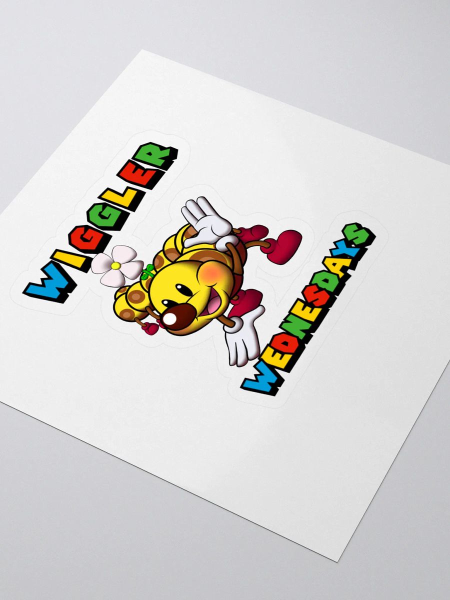 Wiggler Wednesday Sticker product image (3)