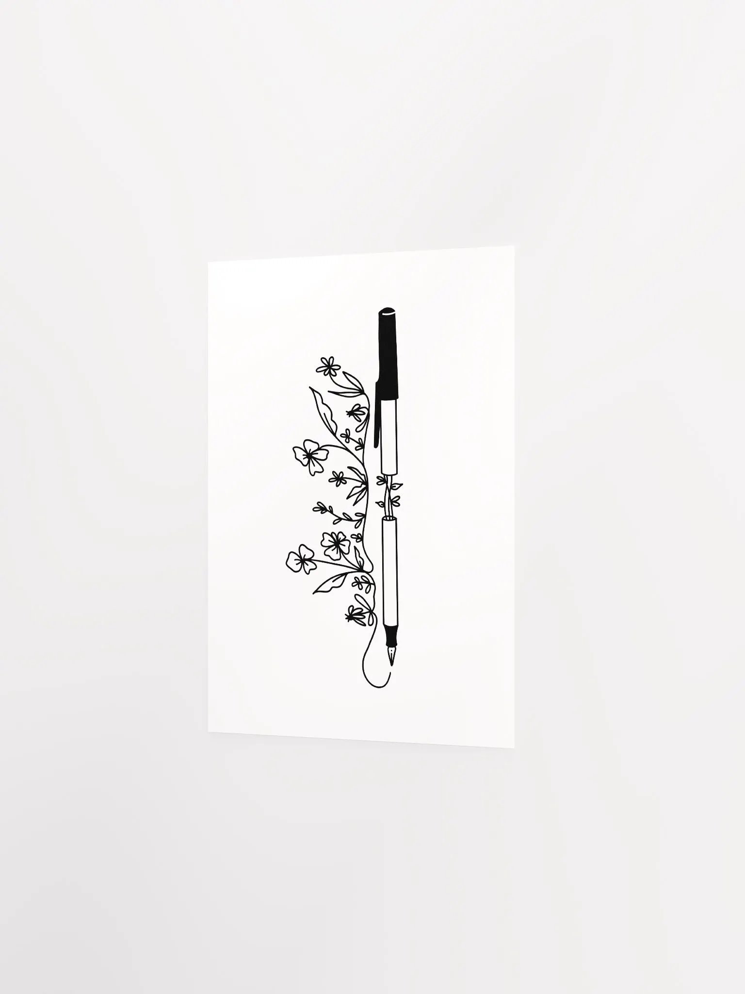 Free Writing Art Print product image (2)