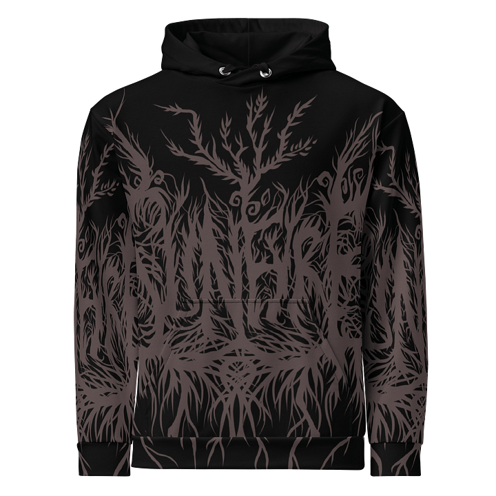 Sunfyre Gray Metal Logo Hoodie product image (1)