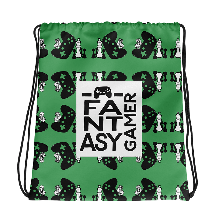 Fantasy Gamer Drawstring Bag product image (1)