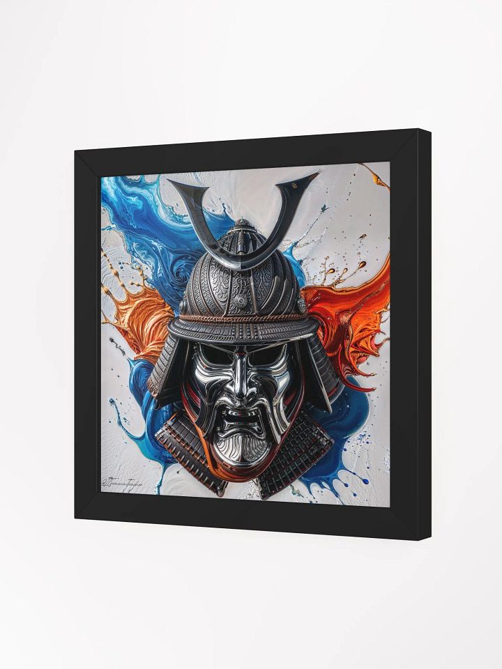 Samurai Splatter: Framed Matte Poster product image (10)