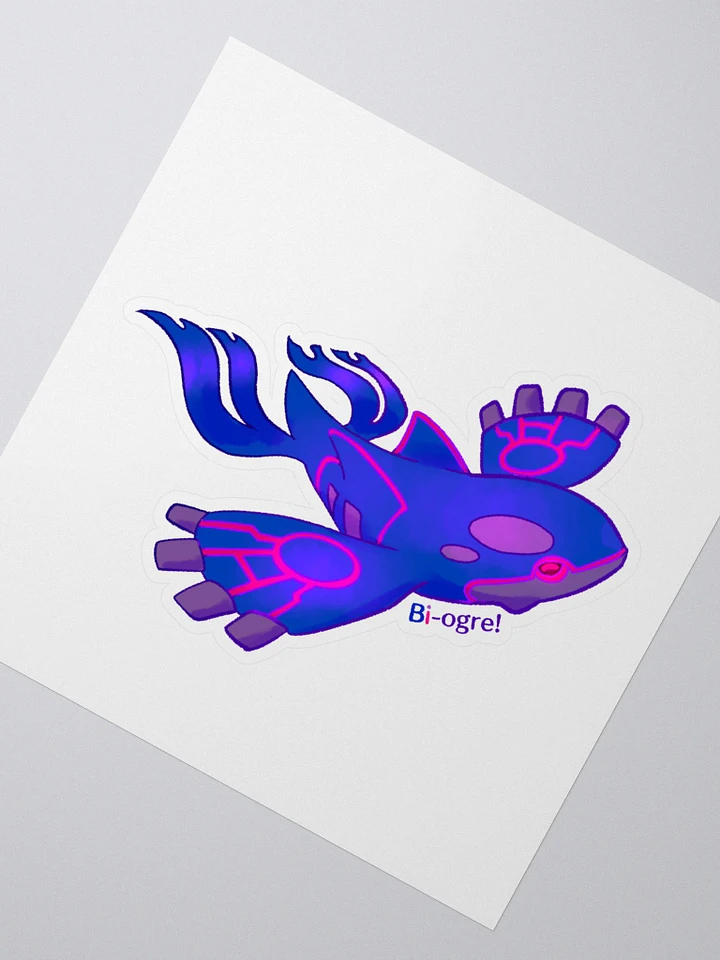 Bi-ogre Sticker! product image (2)