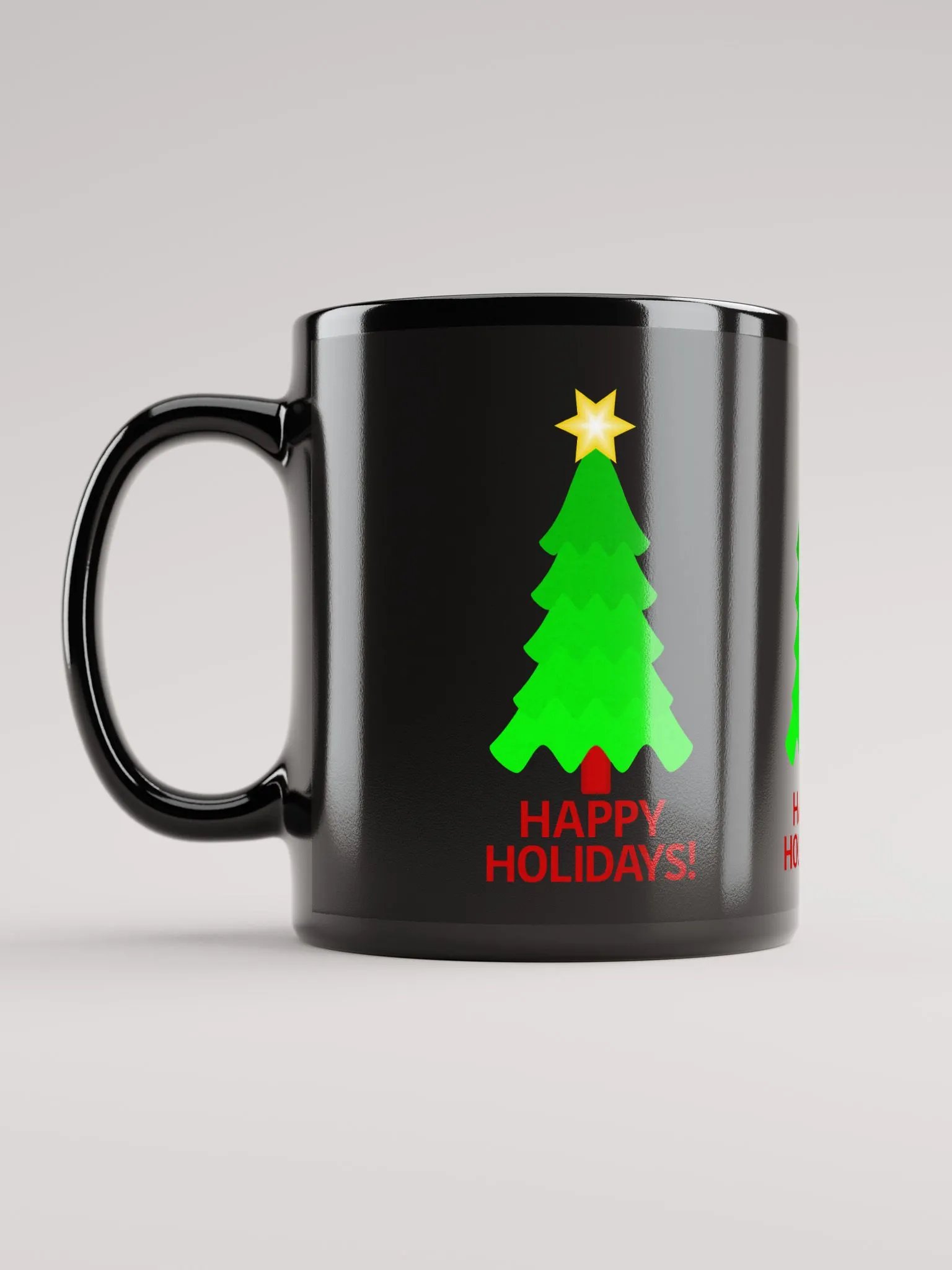 Christmas Tree With Bright Star Mug product image (2)