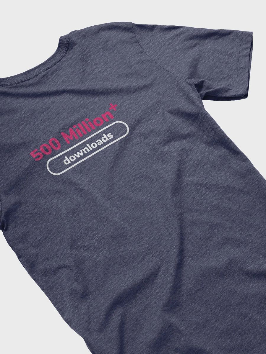 Temurin 500 Million cumulative Downloads T-shirt - Midnight Navy product image (4)