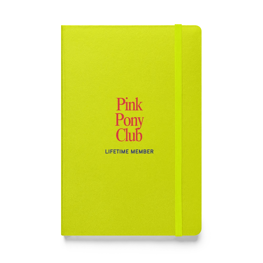 Pink Pony Club Hardcover Bound Notebook product image (4)