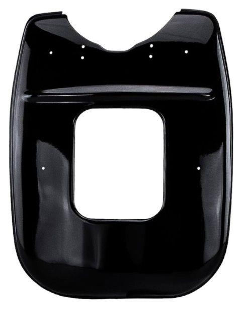 NM Tuning Knieblech, SCHWARZ grundiert + poliert inkl. Befestigungsset product image (1)