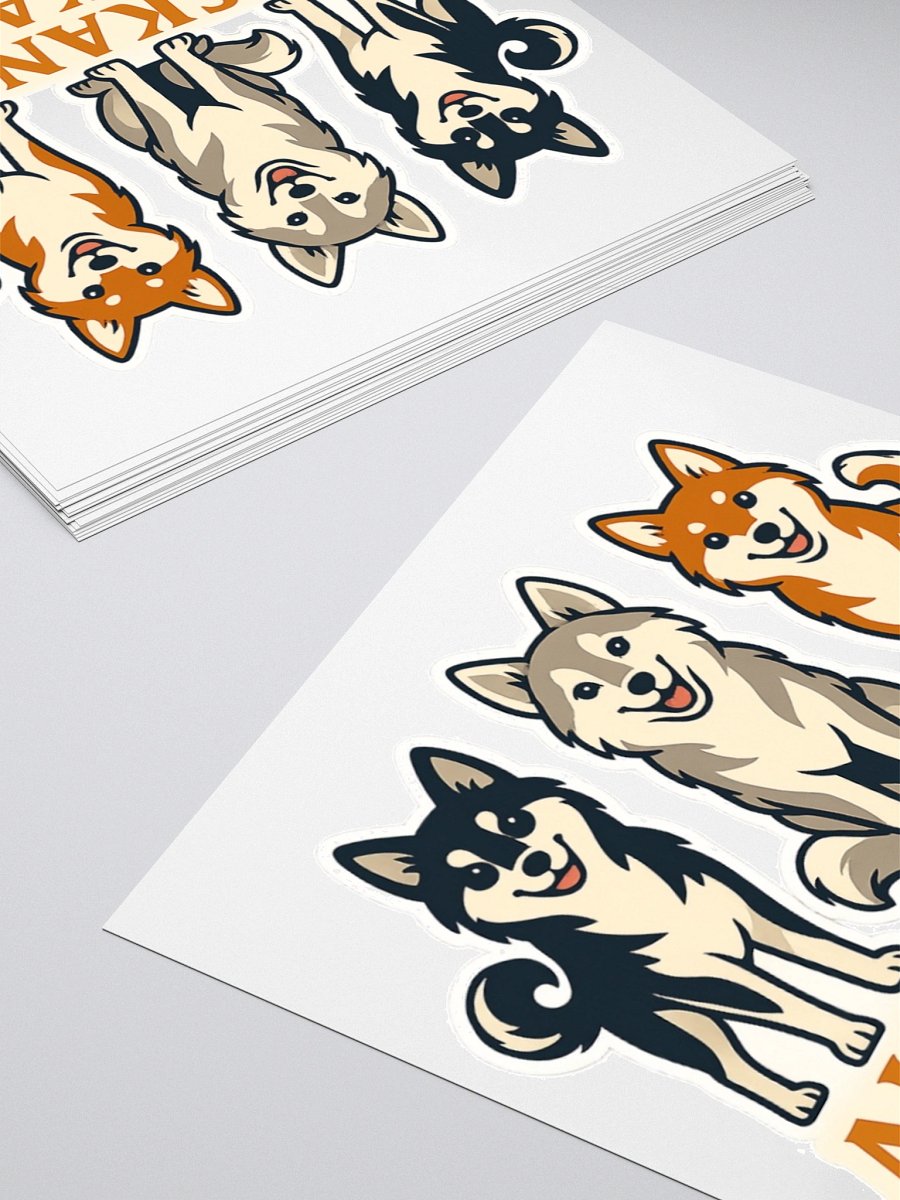 Klee Kai Crew Sticker product image (7)