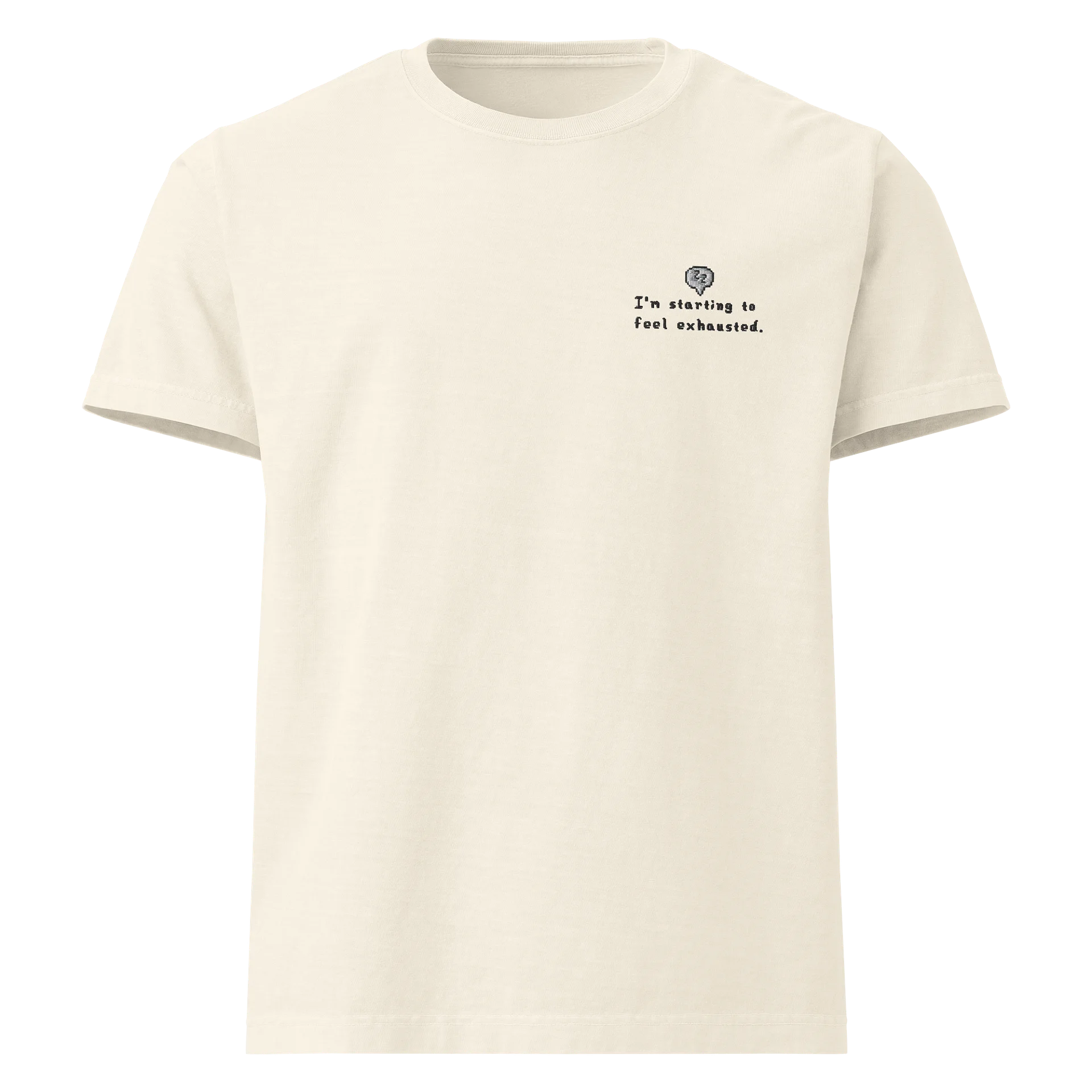 EXHAUSTED T-SHIRT product image (1)