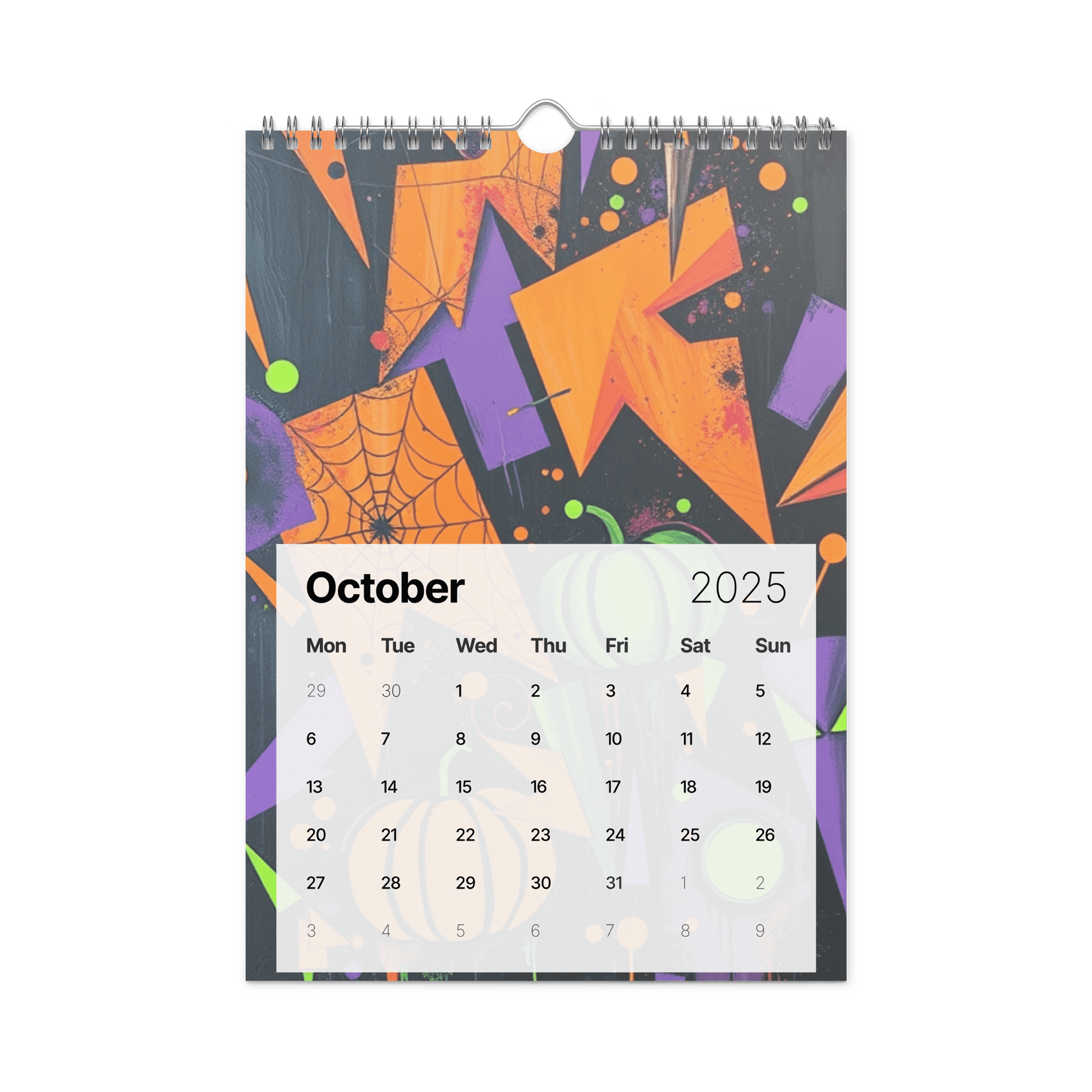 ART ABSTRACT WALL CALENDAR 2026 product image (12)
