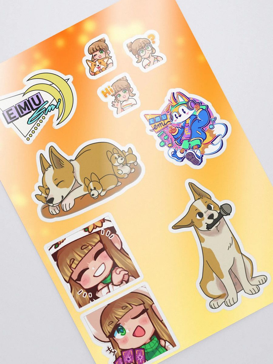 EmuEmi Sticker Sheet product image (2)