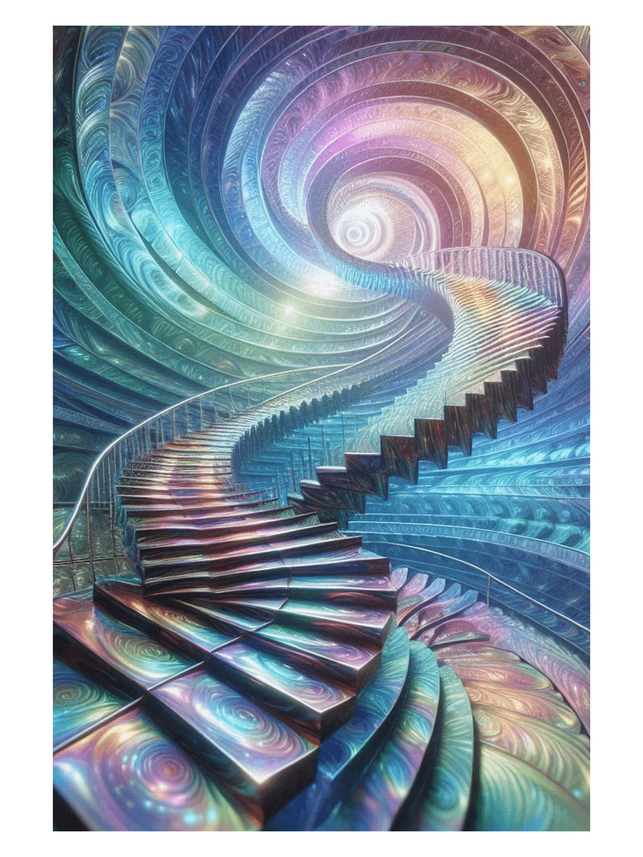 Infinite Stairway Enhanced Matte Paper Poster product image (1)
