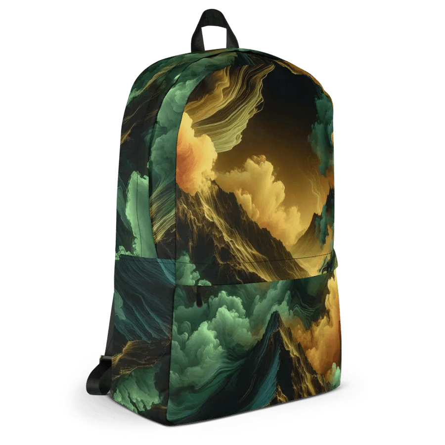 Swirling Spectrum All-Over Print Backpack product image (3)