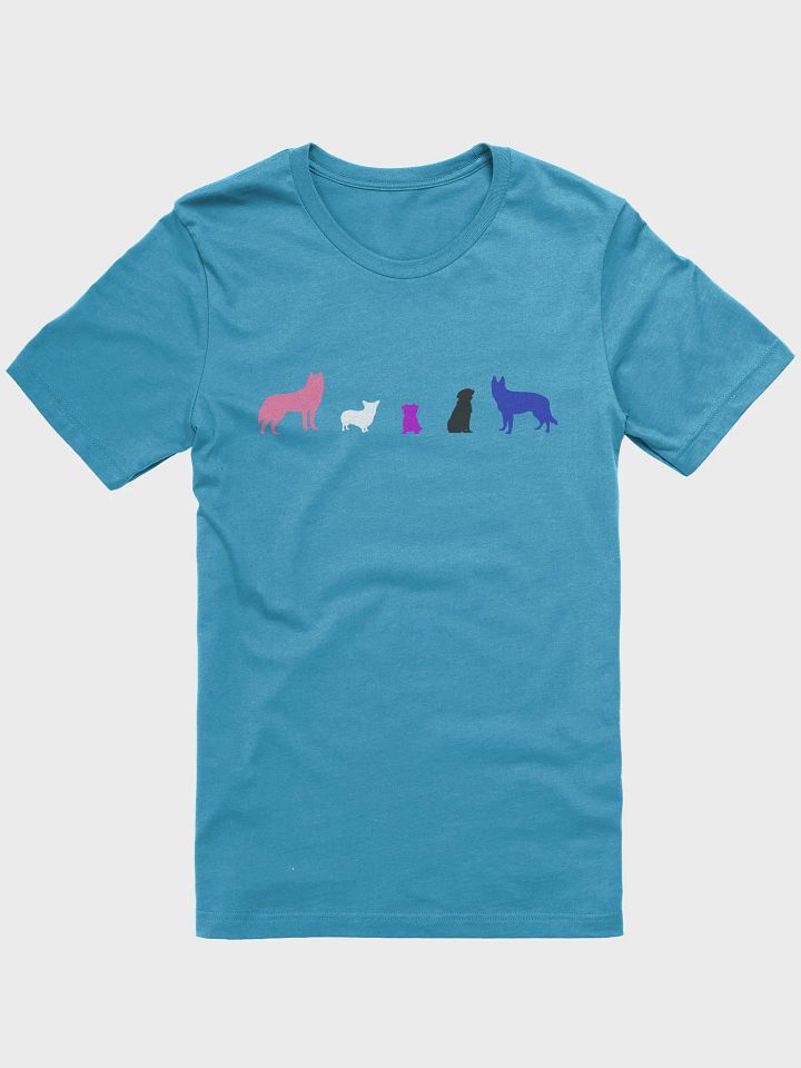 Genderfluid Pride Dogs Women's Shirt product image (2)