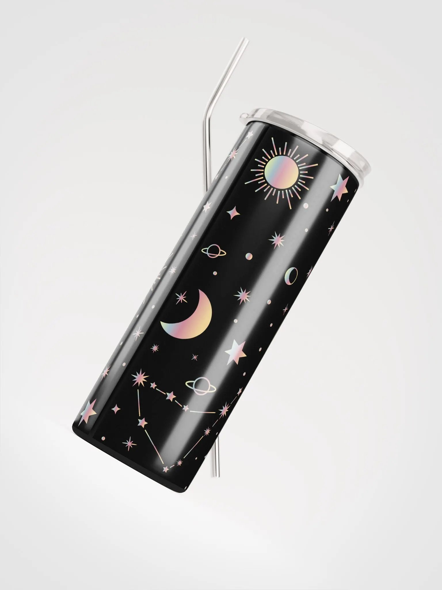 Celestial Capricorn Stainless Steel Tumbler: Embrace Zodiac Magic product image (4)