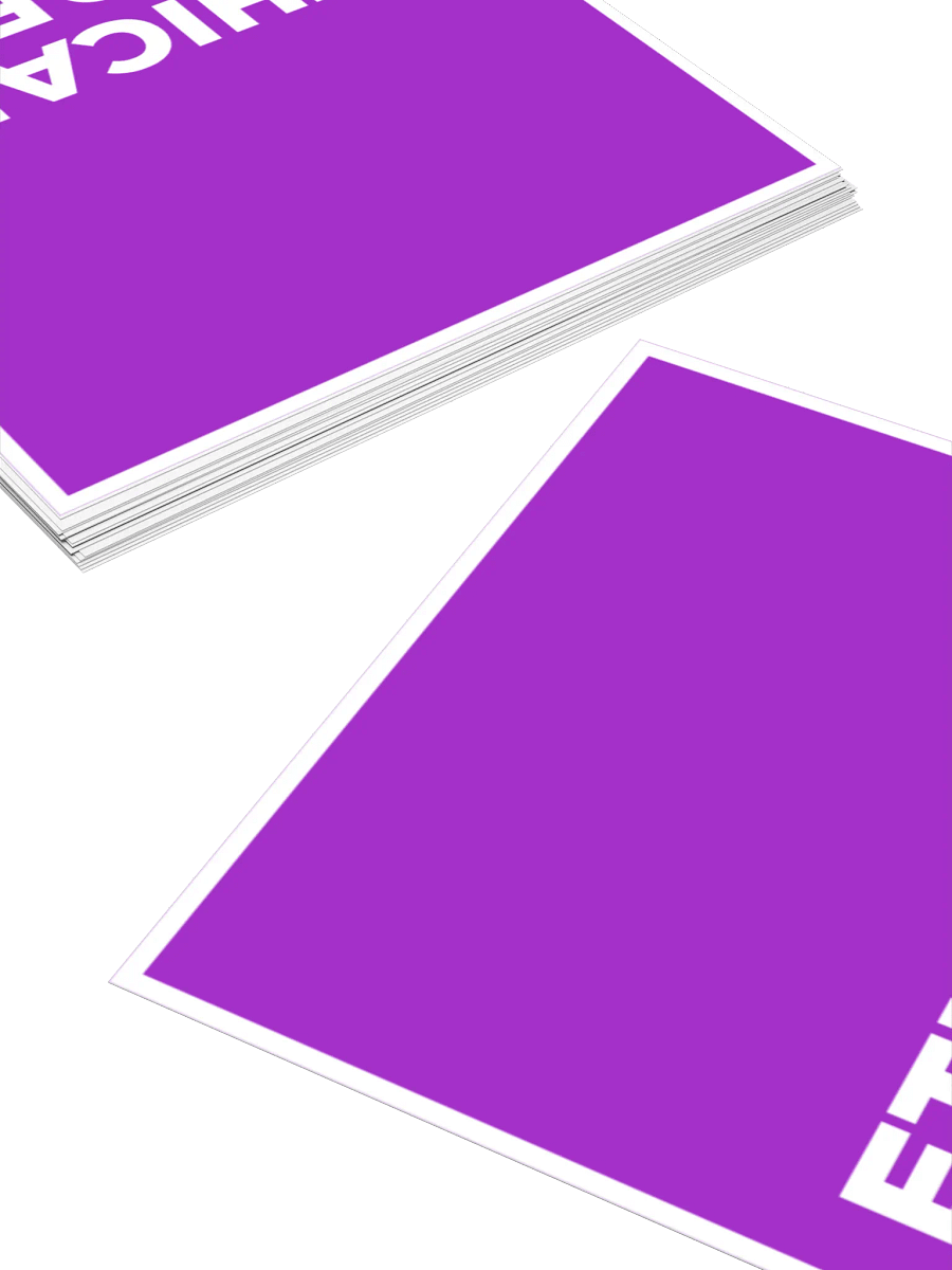 Ethical Raider (DH Purple) Sticker product image (8)