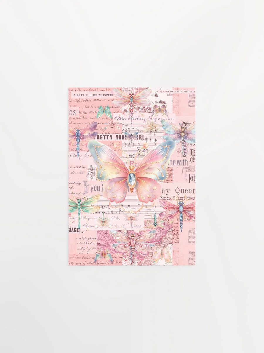 Pink, Butterfly & Dragonfly Ephemera product image (4)