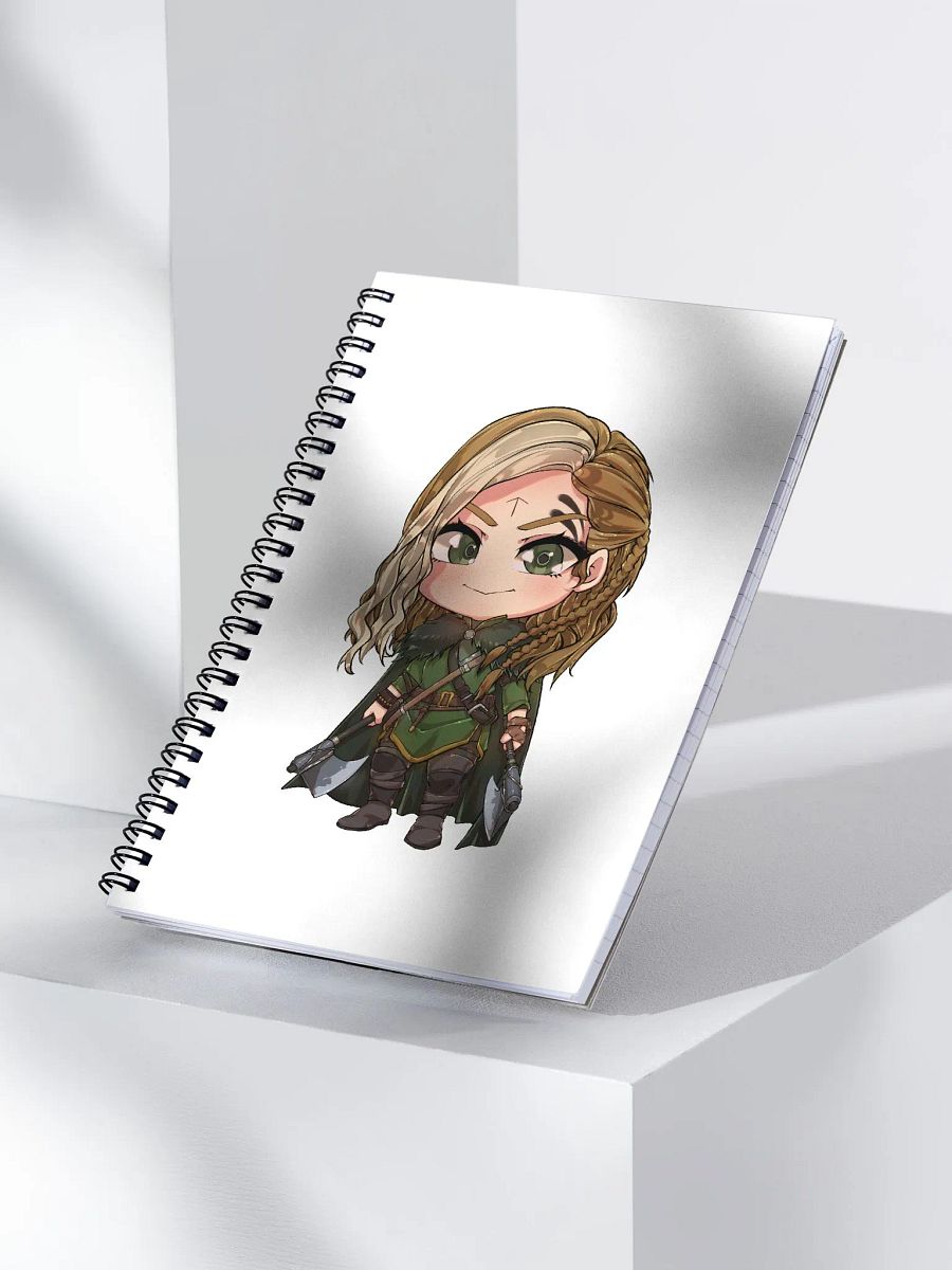 Queen Alpha Jen Character Spiral Notebook product image (3)