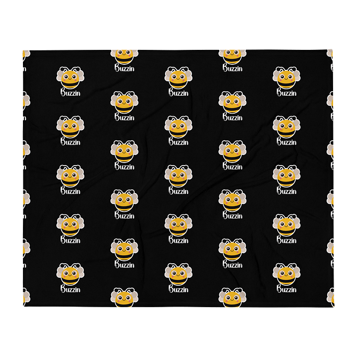 Buzzin Bee Throw Blanket product image (1)